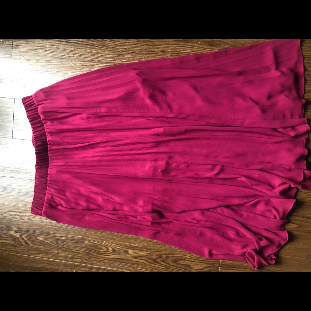 Torrid Berry Colored Maxi Skirt